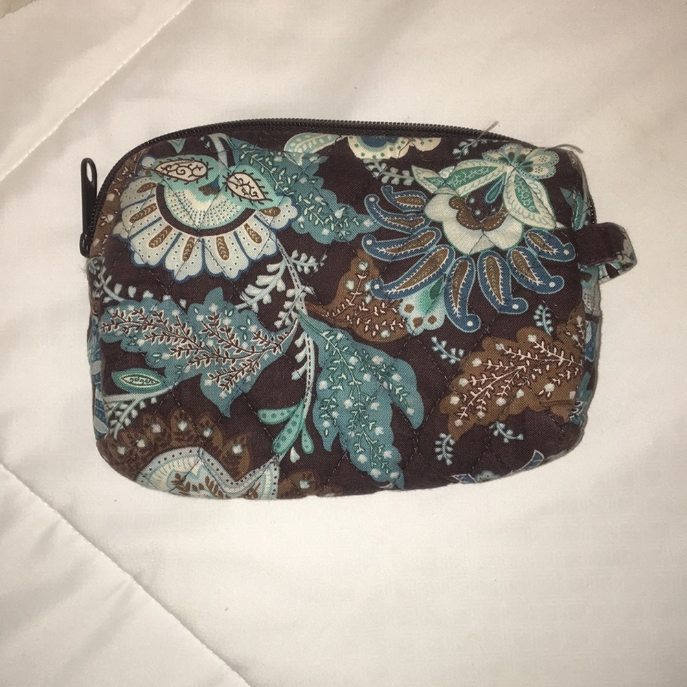 💙Vera Bradley mini bag cosmetic case 💙